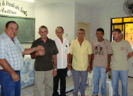 A entrega simbólica da chave do Galpão foi feita pelo secretário Osmany Parente
