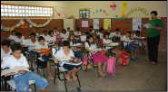 Alunos na Sala de Aula