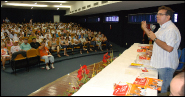 Prefeito Leônidas durante o lançamento do Agita Sobral