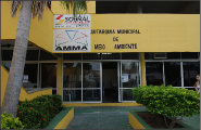 Fachada da Autarquia Municipal de Meio Ambiente-AMMA