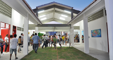 Parte interna do Predio CRAS