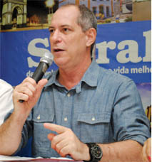 Ciro Gomes fará a abertura do Seminário