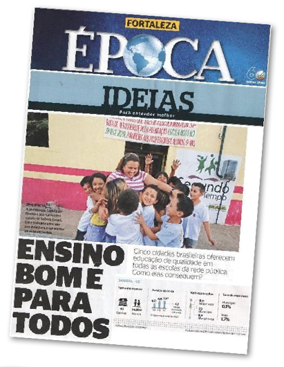 Alunos da Escola José Inácio, no Distrito de Jordão.