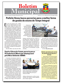 capa do boletim municipal de sobral