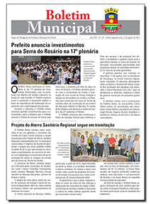 capa do boletim municipal de sobral