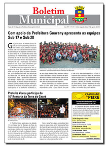 capa do boletim municipal de sobral