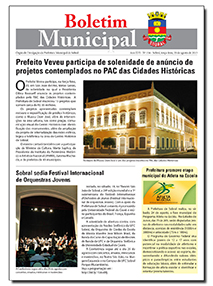 capa do boletim municipal de sobral