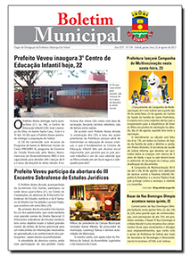 capa do boletim municipal de sobral