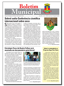 capa do boletim municipal de sobral