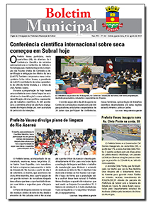 capa do boletim municipal de sobral