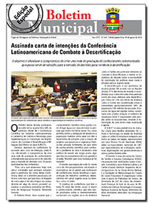 capa do boletim municipal de sobral