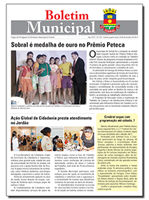 capa do boletim municipal de sobral