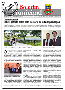 capa do boletim municipal de sobral