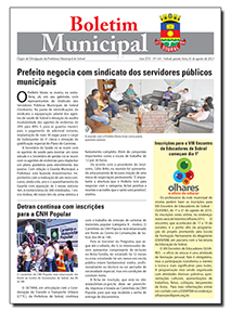 capa do boletim municipal de sobral