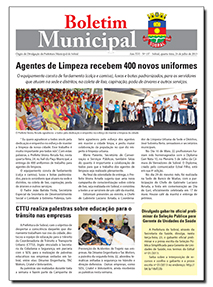capa do boletim municipal de sobral