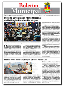 capa do boletim municipal de sobral
