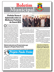 capa do boletim municipal de sobral