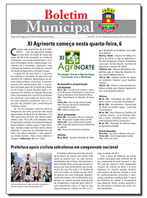 capa do boletim municipal de sobral