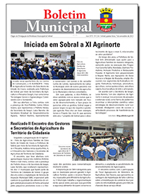 capa do boletim municipal de sobral