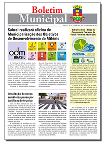capa do boletim municipal de sobral