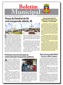 capa do boletim municipal de sobral
