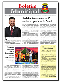 capa do boletim municipal de sobral