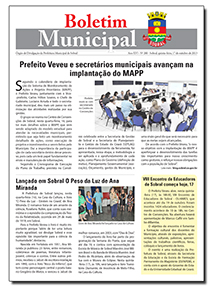 capa do boletim municipal de sobral