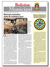 capa do boletim municipal de sobral