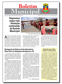 capa do boletim municipal de sobral