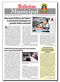 capa do boletim municipal de sobral