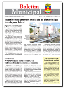 capa do boletim municipal de sobral
