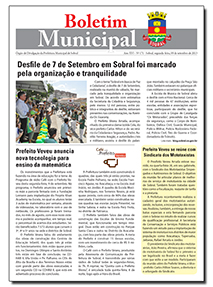 capa do boletim municipal de sobral