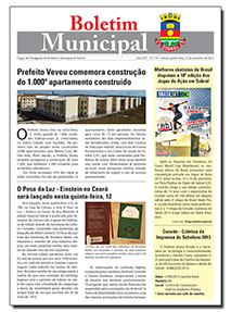 capa do boletim municipal de sobral