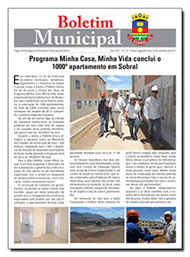 capa do boletim municipal de sobral