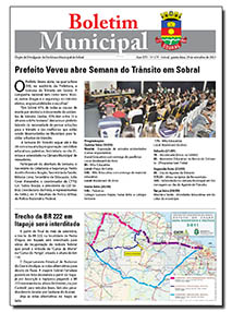 capa do boletim municipal de sobral
