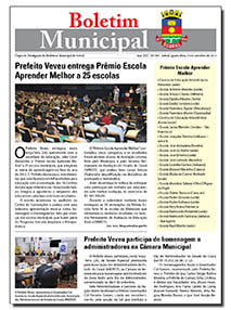 capa do boletim municipal de sobral