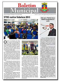 capa do boletim municipal de sobral