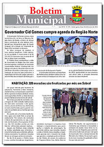 capa do boletim municipal de sobral