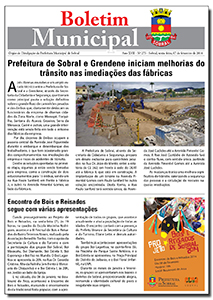 capa do boletim municipal de sobral