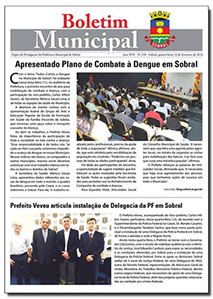 capa do boletim municipal de sobral
