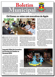capa do boletim municipal de sobral