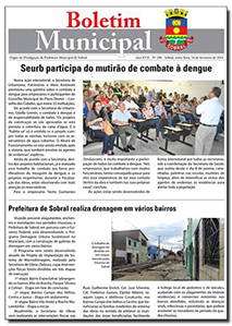 capa do boletim municipal de sobral