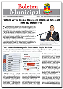 capa do boletim municipal de sobral