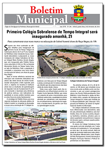 capa do boletim municipal de sobral