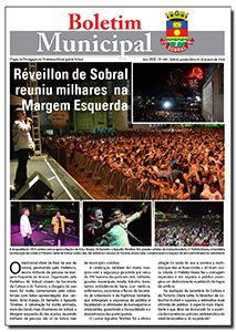 capa do boletim municipal de sobral