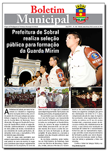 capa do boletim municipal de sobral