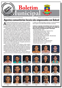 capa do boletim municipal de sobral