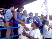 Patrcia Gomes participa do encerramento