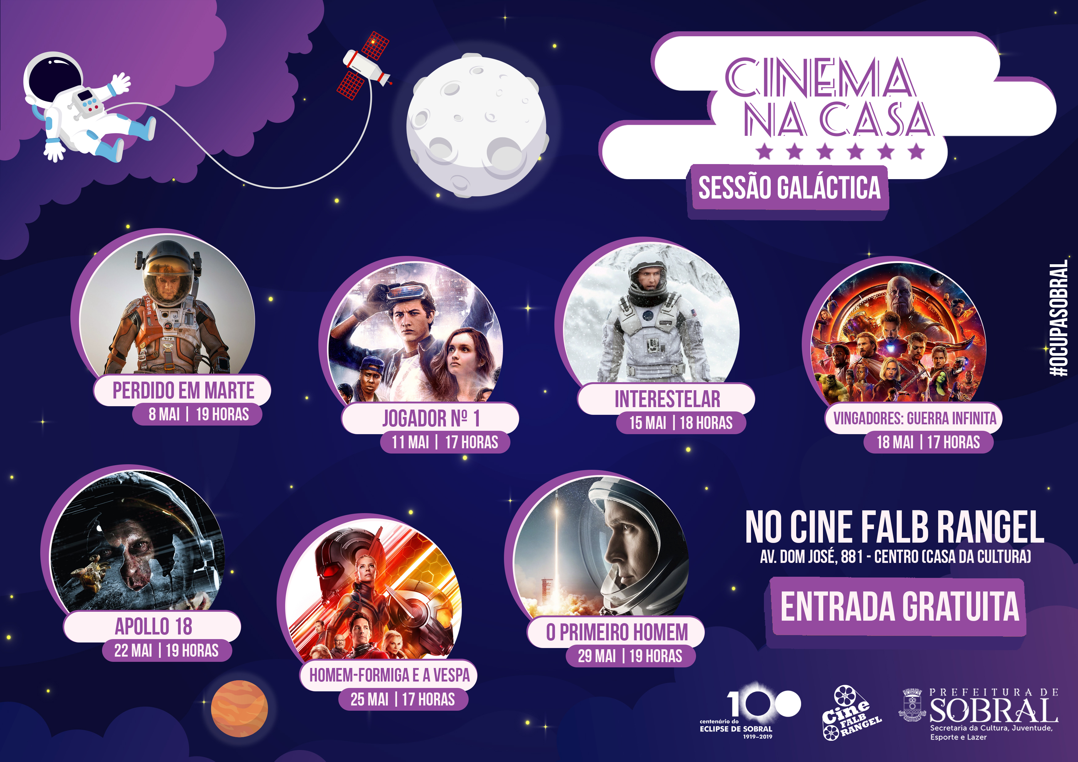 Prefeitura de Sobral - Nesta quarta-feira 16/05, o projeto Cinema na Casa  exibe o filme O Melhor Lance