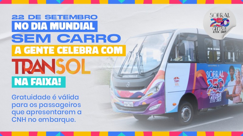 Prefeitura de Sobral garante passagem gratuita para quem apresentar CNH ao em...
